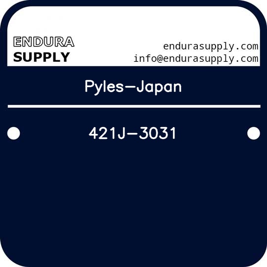 pyles-japan-421j-3031