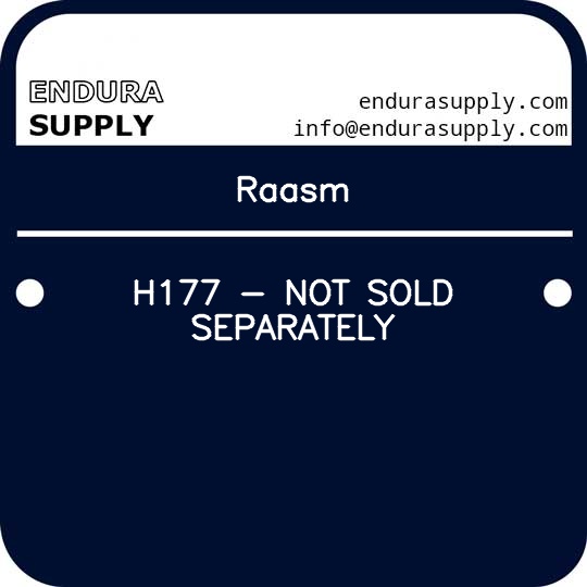 raasm-h177-not-sold-separately