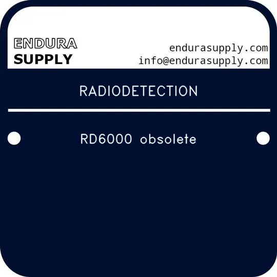 radiodetection-rd6000-obsolete