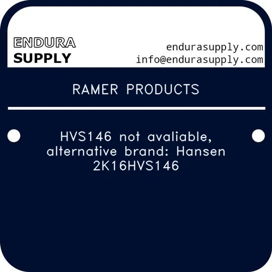ramer-products-hvs146-not-avaliable-alternative-brand-hansen-2k16hvs146