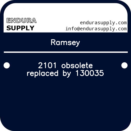 ramsey-2101-obsolete-replaced-by-130035