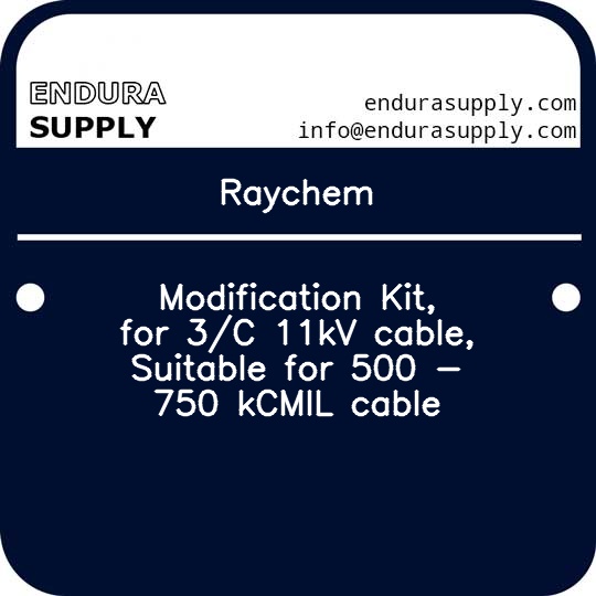 raychem-modification-kit-for-3c-11kv-cable-suitable-for-500-750-kcmil-cable