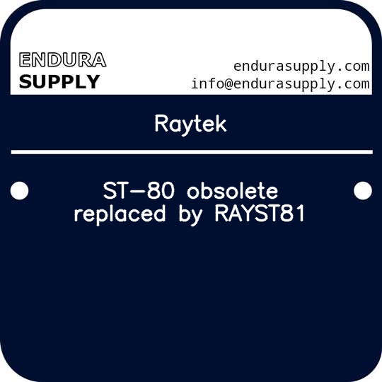 raytek-st-80-obsolete-replaced-by-rayst81