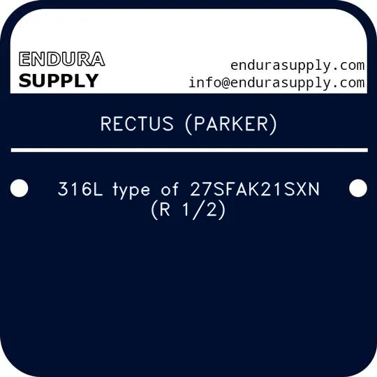rectus-parker-316l-type-of-27sfak21sxn-r-12