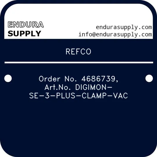 refco-order-no-4686739-artno-digimon-se-3-plus-clamp-vac