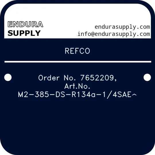 refco-order-no-7652209-artno-m2-385-ds-r134a-14sae