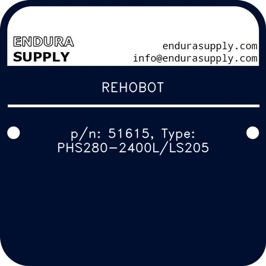 rehobot-pn-51615-type-phs280-2400lls205