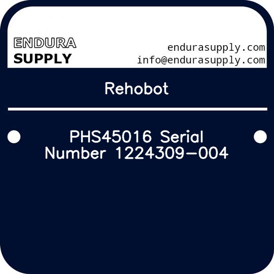 rehobot-phs45016-serial-number-1224309-004
