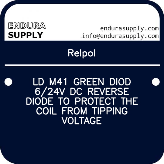 relpol-ld-m41-green-diod-624v-dc-reverse-diode-to-protect-the-coil-from-tipping-voltage