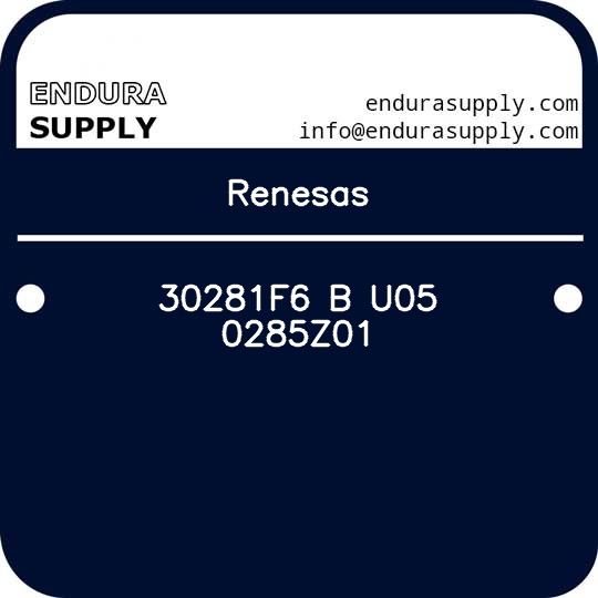 renesas-30281f6-b-u05-0285z01