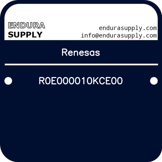 renesas-r0e000010kce00