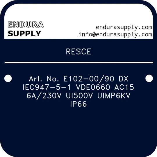 resce-art-no-e102-0090-dx-iec947-5-1-vde0660-ac15-6a230v-ui500v-uimp6kv-ip66