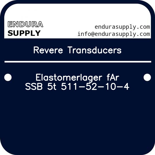 revere-transducers-elastomerlager-far-ssb-5t-511-52-10-4