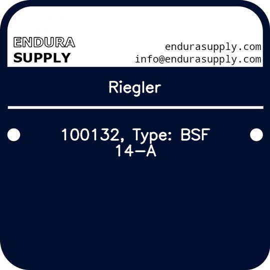 riegler-100132-type-bsf-14-a
