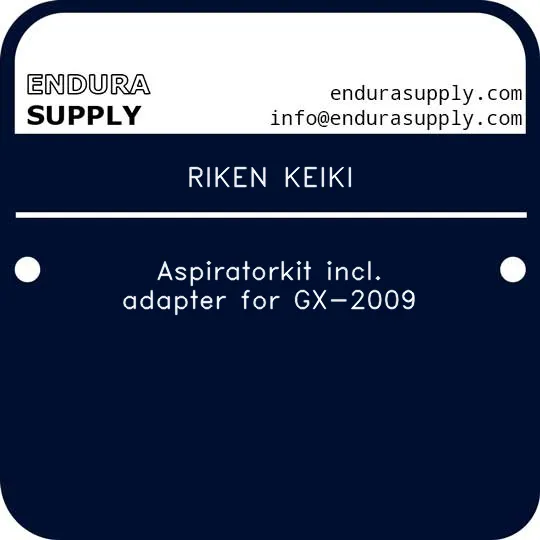 riken-keiki-aspiratorkit-incl-adapter-for-gx-2009