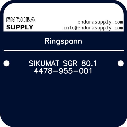 ringspann-sikumat-sgr-801-4478-955-001