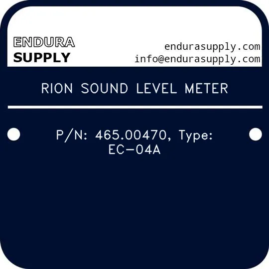 rion-sound-level-meter-pn-46500470-type-ec-04a