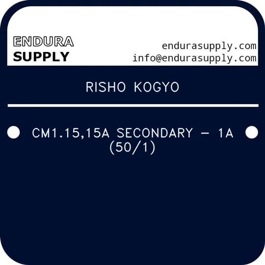 risho-kogyo-cm11515a-secondary-1a-501