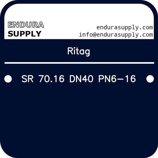 ritag-sr-7016-dn40-pn6-16