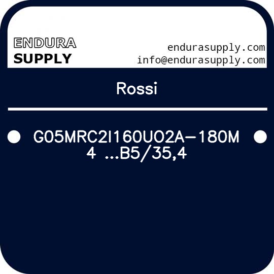 rossi-g05mrc2i160uo2a-180m-4-b5354