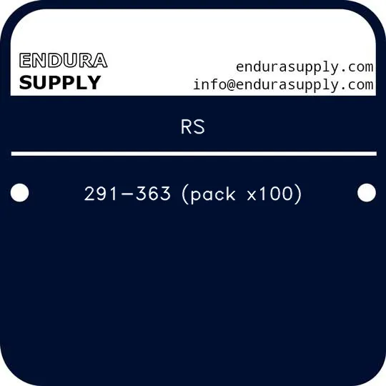 rs-291-363-pack-x100
