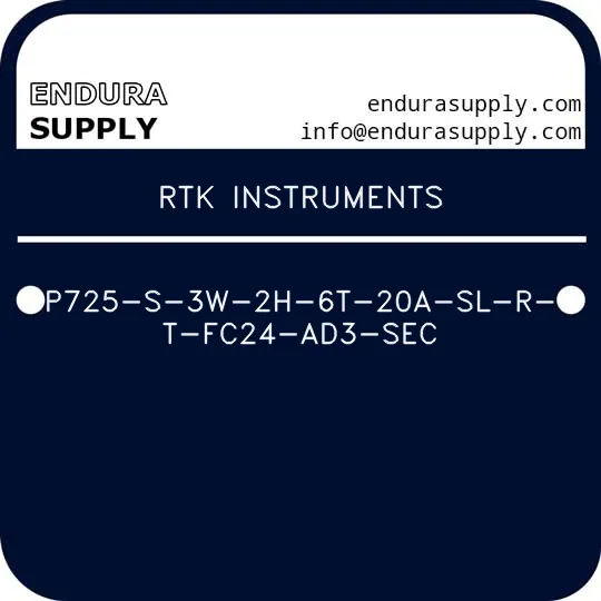 rtk-instruments-p725-s-3w-2h-6t-20a-sl-r-t-fc24-ad3-sec