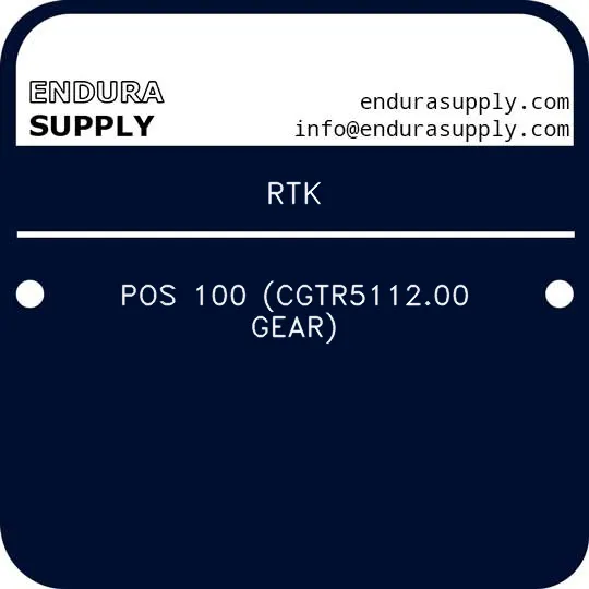 rtk-pos-100-cgtr511200-gear