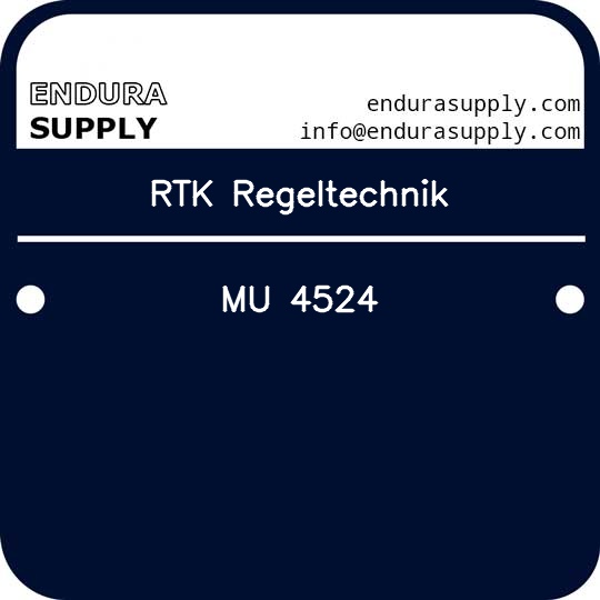 rtk-regeltechnik-mu-4524