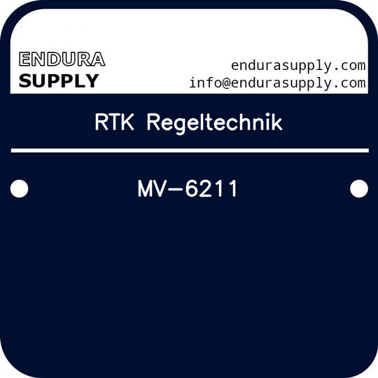 rtk-regeltechnik-mv-6211