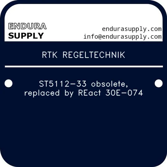 rtk-regeltechnik-st5112-33-obsolete-replaced-by-react-30e-074