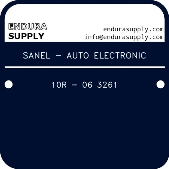 sanel-auto-electronic-10r-06-3261